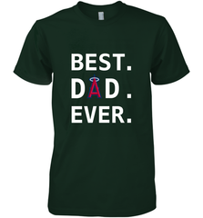 Best Los Angeles Angels Dad Ever Baseball MLB Fathers Day Men's Premium T-Shirt Men's Premium T-Shirt - amzapparel