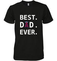 Best Los Angeles Angels Dad Ever Baseball MLB Fathers Day Men's Premium T-Shirt Men's Premium T-Shirt - amzapparel