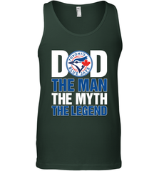 Toronto Blue Jays Dad The Man The Myth The Legend Father's Day MLB Men's Tank Top Men's Tank Top - amzapparel