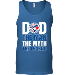 Toronto Blue Jays Dad The Man The Myth The Legend Father's Day MLB Men's Tank Top Men's Tank Top - amzapparel