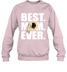 Best Washington Redskins Mom Ever NFL Team Mother's Day Gift Crewneck Sweatshirt Crewneck Sweatshirt - amzapparel