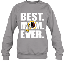 Best Washington Redskins Mom Ever NFL Team Mother's Day Gift Crewneck Sweatshirt Crewneck Sweatshirt - amzapparel