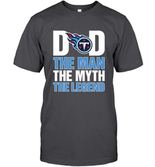 Tennessee Titans Dad The Man The Myth The Legend NFL Father's Day Men's T-Shirt Men's T-Shirt - amzapparel