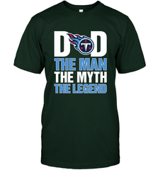 Tennessee Titans Dad The Man The Myth The Legend NFL Father's Day Men's T-Shirt Men's T-Shirt - amzapparel