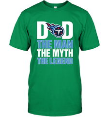Tennessee Titans Dad The Man The Myth The Legend NFL Father's Day Men's T-Shirt Men's T-Shirt - amzapparel