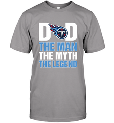 Tennessee Titans Dad The Man The Myth The Legend NFL Father's Day Men's T-Shirt Men's T-Shirt - amzapparel