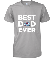 Best Colorado Avalanche Dad Ever Hockey NHL Fathers Day GIft For Daddy Men's Premium T-Shirt Men's Premium T-Shirt - amzapparel