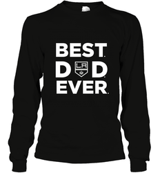 Best Los Angeles Kings Dad Ever Hockey NHL Fathers Day GIft For Daddy (1) Long Sleeve T-Shirt