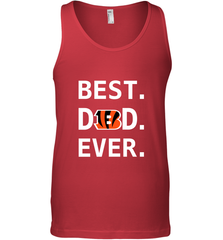 Best Cincinnati Bengals Dad Best Dad Ever NFL Football Fathers Day Men's Tank Top Men's Tank Top - amzapparel