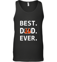Best Cincinnati Bengals Dad Best Dad Ever NFL Football Fathers Day Men's Tank Top Men's Tank Top - amzapparel