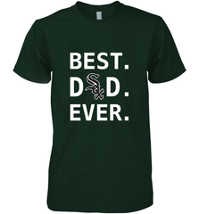 Best Chicago White Sox Dad Ever Baseball MLB Fathers Day Men's Premium T-Shirt Men's Premium T-Shirt - amzapparel