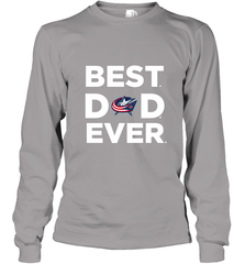 Best Columbus Blue Jackets Dad Ever Hockey NHL Fathers Day GIft For Daddy Long Sleeve T-Shirt Long Sleeve T-Shirt - amzapparel