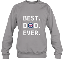 Best Minnesota Twins Dad Ever Baseball MLB Fathers Day Crewneck Sweatshirt Crewneck Sweatshirt - amzapparel