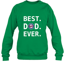Best Minnesota Twins Dad Ever Baseball MLB Fathers Day Crewneck Sweatshirt Crewneck Sweatshirt - amzapparel