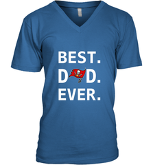 Best Tampa Bay Buccaneers Dad Best Dad Ever NFL Football Fathers Day Men's V-Neck T-Shirt Men's V-Neck T-Shirt - amzapparel