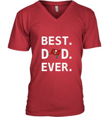 Best Tampa Bay Buccaneers Dad Best Dad Ever NFL Football Fathers Day Men's V-Neck T-Shirt Men's V-Neck T-Shirt - amzapparel