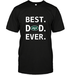 Best New York Jets Dad Best Dad Ever NFL Football Fathers Day Men's T-Shirt
