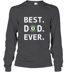 Best Oakland Athletics Dad Ever Baseball MLB Fathers Day Long Sleeve T-Shirt Long Sleeve T-Shirt - amzapparel