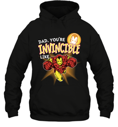 Marvel Iron Man Invincible Dad Father's Day Gifts Hooded Sweatshirt