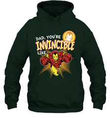 Marvel Iron Man Invincible Dad Father's Day Gifts Hooded Sweatshirt Hooded Sweatshirt - amzapparel