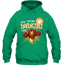 Marvel Iron Man Invincible Dad Father's Day Gifts Hooded Sweatshirt Hooded Sweatshirt - amzapparel
