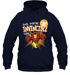 Marvel Iron Man Invincible Dad Father's Day Gifts Hooded Sweatshirt