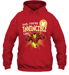Marvel Iron Man Invincible Dad Father's Day Gifts Hooded Sweatshirt Hooded Sweatshirt - amzapparel
