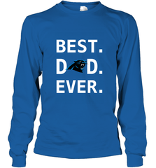 Best Carolina Panthers Dad Best Dad Ever NFL Football Fathers Day Long Sleeve T-Shirt Long Sleeve T-Shirt - amzapparel