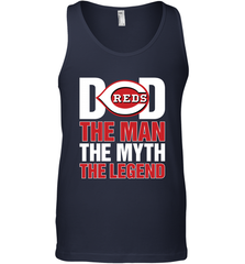 Cincinnati Reds Dad The Man The Myth The Legend Father's Day MLB Men's Tank Top Men's Tank Top - amzapparel