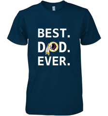 Best Washington Redskins Dad Best Dad Ever NFL Football Fathers Day Men's Premium T-Shirt Men's Premium T-Shirt - amzapparel