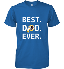 Best Washington Redskins Dad Best Dad Ever NFL Football Fathers Day Men's Premium T-Shirt Men's Premium T-Shirt - amzapparel