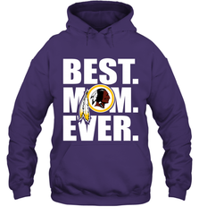 Best Washington Redskins Mom Ever NFL Team Mother's Day Gift Hooded Sweatshirt Hooded Sweatshirt - amzapparel