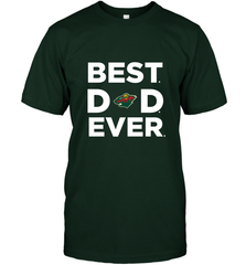 Best Minnesota Wild Dad Ever Hockey NHL Fathers Day GIft For Daddy Men's T-Shirt Men's T-Shirt - amzapparel
