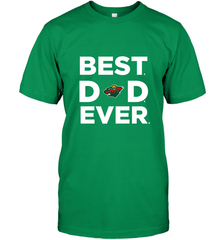 Best Minnesota Wild Dad Ever Hockey NHL Fathers Day GIft For Daddy Men's T-Shirt Men's T-Shirt - amzapparel