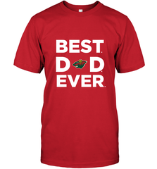 Best Minnesota Wild Dad Ever Hockey NHL Fathers Day GIft For Daddy Men's T-Shirt Men's T-Shirt - amzapparel