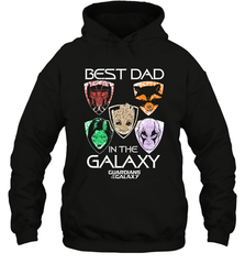 Marvel Guardians Of The Galaxy Best Dad In The Galaxy Father's Day Gifts Hooded Sweatshirt Hooded Sweatshirt - amzapparel