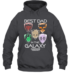 Marvel Guardians Of The Galaxy Best Dad In The Galaxy Father's Day Gifts Hooded Sweatshirt Hooded Sweatshirt - amzapparel