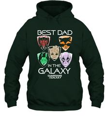 Marvel Guardians Of The Galaxy Best Dad In The Galaxy Father's Day Gifts Hooded Sweatshirt Hooded Sweatshirt - amzapparel