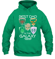 Marvel Guardians Of The Galaxy Best Dad In The Galaxy Father's Day Gifts Hooded Sweatshirt Hooded Sweatshirt - amzapparel