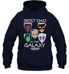 Marvel Guardians Of The Galaxy Best Dad In The Galaxy Father's Day Gifts Hooded Sweatshirt