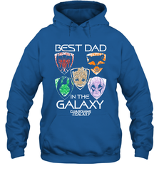 Marvel Guardians Of The Galaxy Best Dad In The Galaxy Father's Day Gifts Hooded Sweatshirt Hooded Sweatshirt - amzapparel