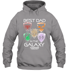 Marvel Guardians Of The Galaxy Best Dad In The Galaxy Father's Day Gifts Hooded Sweatshirt Hooded Sweatshirt - amzapparel