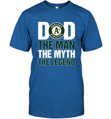 Oakland Athletics Dad The Man The Myth The Legend Father's Day MLB Men's T-Shirt Men's T-Shirt - amzapparel