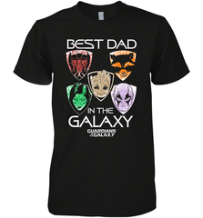 Marvel Guardians Of The Galaxy Best Dad In The Galaxy Father's Day Gifts Men's Premium T-Shirt Men's Premium T-Shirt - amzapparel