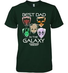 Marvel Guardians Of The Galaxy Best Dad In The Galaxy Father's Day Gifts Men's Premium T-Shirt Men's Premium T-Shirt - amzapparel