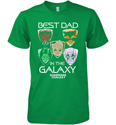 Marvel Guardians Of The Galaxy Best Dad In The Galaxy Father's Day Gifts Men's Premium T-Shirt