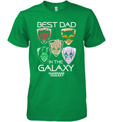 Marvel Guardians Of The Galaxy Best Dad In The Galaxy Father's Day Gifts Men's Premium T-Shirt Men's Premium T-Shirt - amzapparel