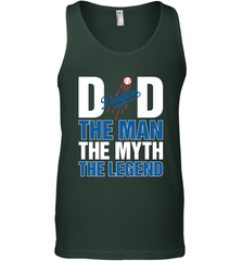 Los Angeles Dodgers Dad The Man The Myth The Legend Father's Day MLB Men's Tank Top Men's Tank Top - amzapparel