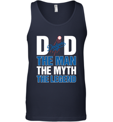 Los Angeles Dodgers Dad The Man The Myth The Legend Father's Day MLB Men's Tank Top Men's Tank Top - amzapparel