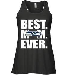 Best Seattle Seahawks Mom Ever NFL Team Mother's Day Gift Women's Racerback Tank